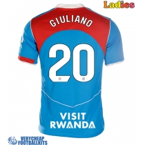 Atletico Madrid Giuliano Simeone #20 Replica Third Shirt Ladies 2025-26 Short Sleeve